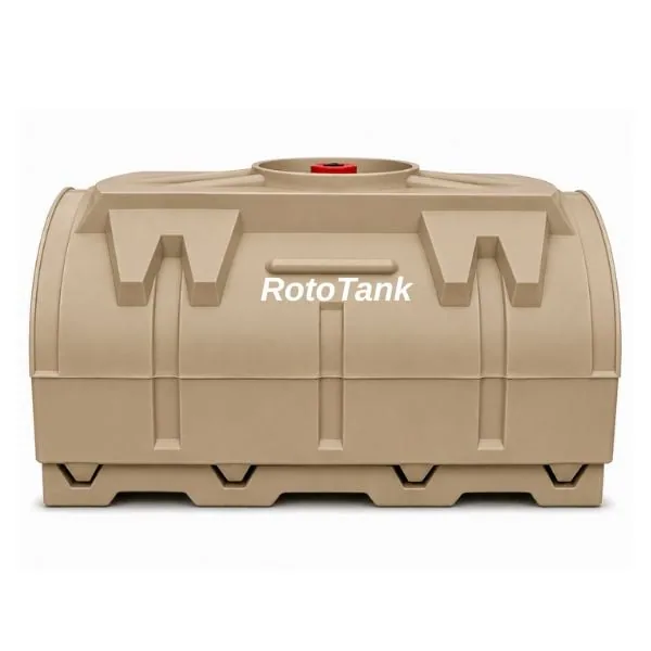 1000 L Horizontal Water Transport Tank with Pallet, DH1000W 1000 L horizontal water transport tank with forklift pallet, lid and fittings