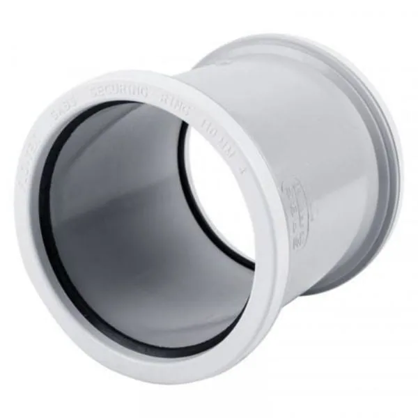 110 mm rubber sealed waste socket for joining underground waste and sewer pipe