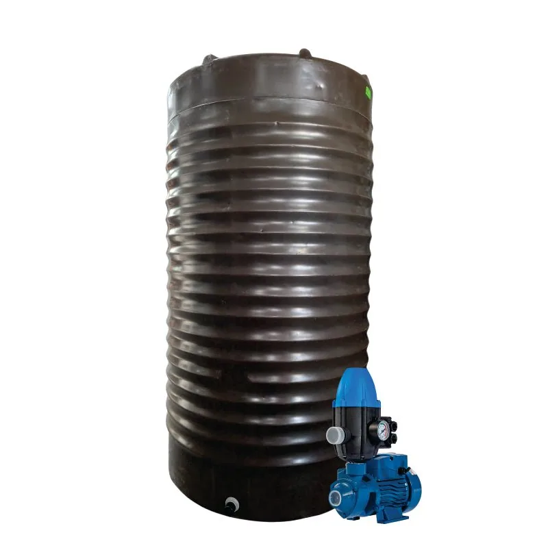 1200 L Slim Tank with 0.75 kW Peripheral Pump with Controller 1200 L slimline water tank with 0.75 kW peripheral pump