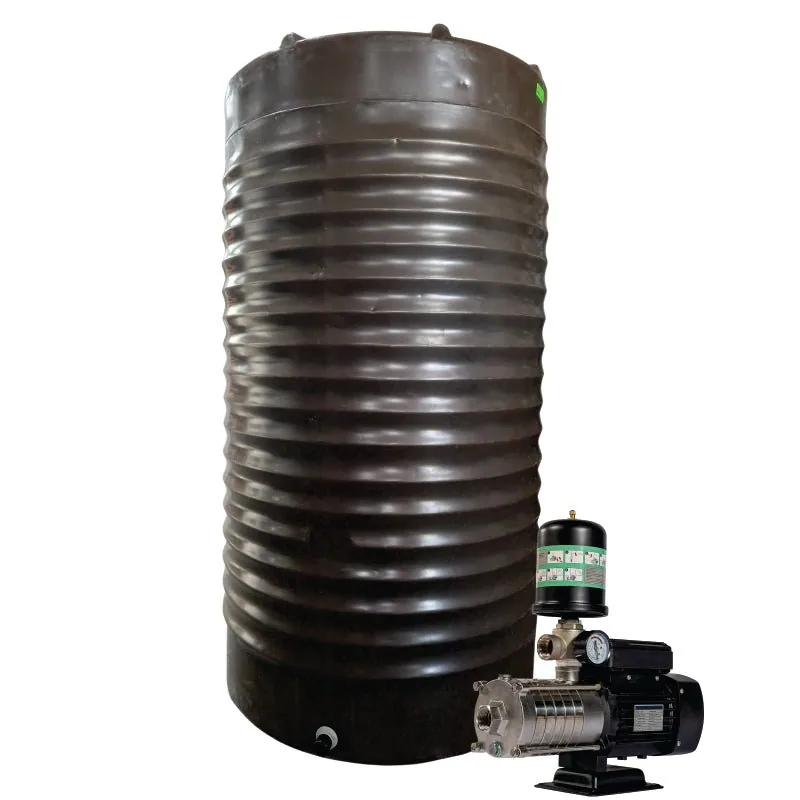 1200 L Slim Tank with 1.5 kW Intelli VSD Booster Pump 1200 L slimline water tank with 1.5 kW Intelli VSD booster pump