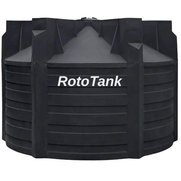 12500 L heavy-duty LLDPE underground septic tank for 1 to 55 people, 2800 mm long