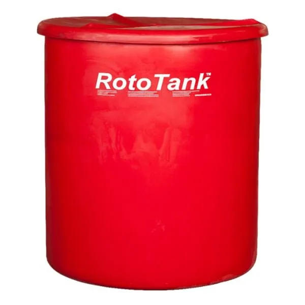 1,300 L open-top bin with lid, 1120 mm diameter, LLDPE