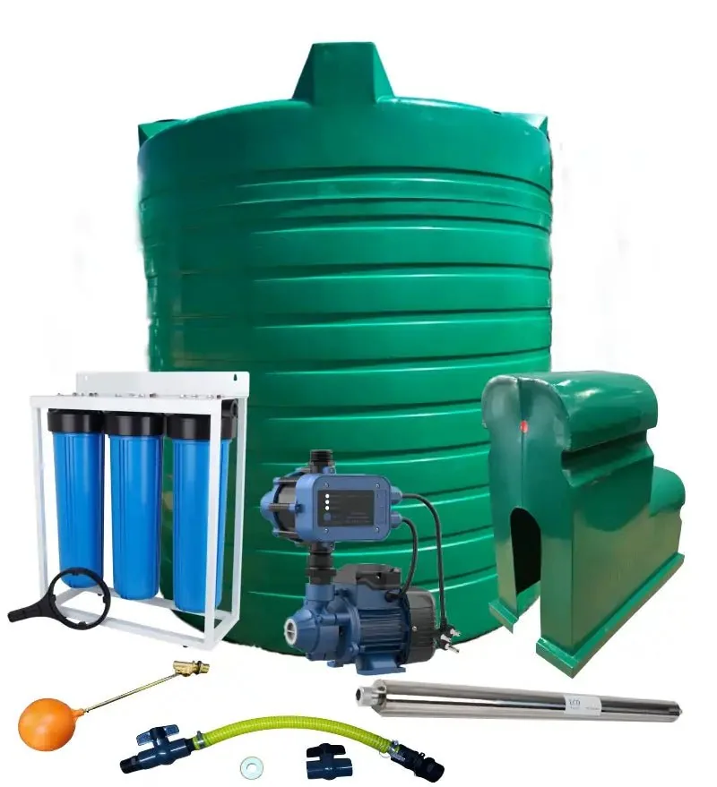 15,000 L Tank Combo, 0.37 kW Economy Peripheral Pump, 23 L/min 15,000 L tank combo with 0.37 kW economy peripheral pump, tank and fittings