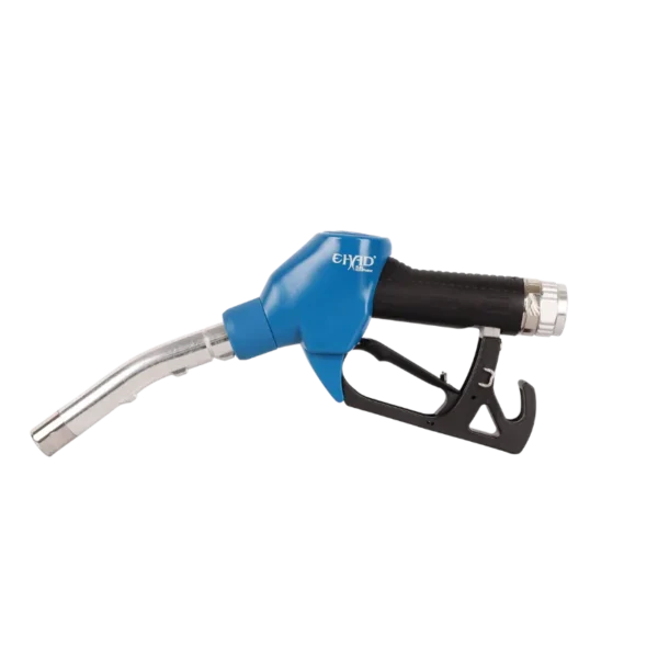 19 mm auto-stop fuel nozzle with 3/4" inlet and swivel