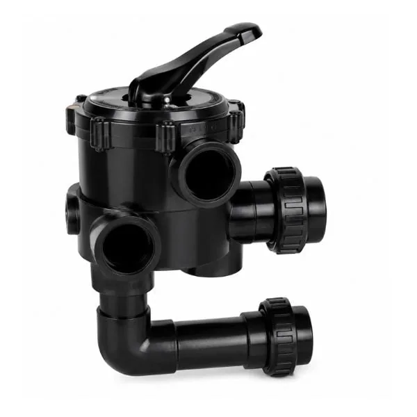 2-Bag Pool Sand Filter, 480 mm Tank, 6-Way Valve, Pools to 30,000 L 2-bag pool sand filter 480 mm tank in grey