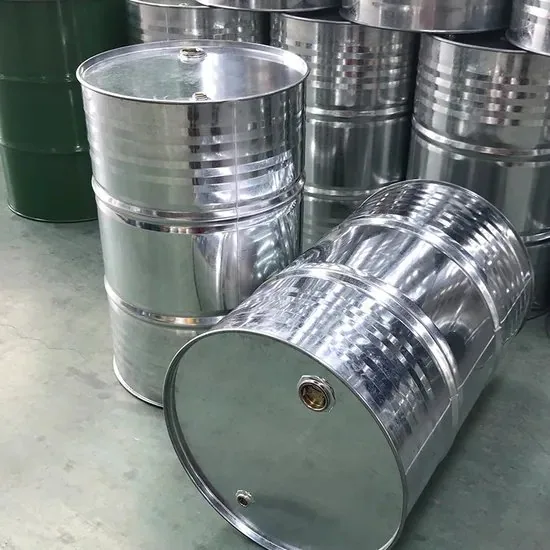 210 L Galvanised Tight-Head Steel Drum, UN Approved Galvanised 210 litre closed-top steel drum with bungs