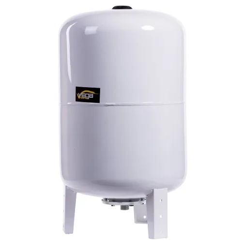 24 litre vertical steel pressure tank rated to 8 bar with EPDM bladder