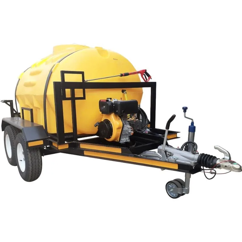 2500 L Pressure Washer Trailer, 10 HP Diesel, 240 bar, Braked 2500 L Pressure Washer Trailer, 10 HP Diesel, 240 bar, Braked