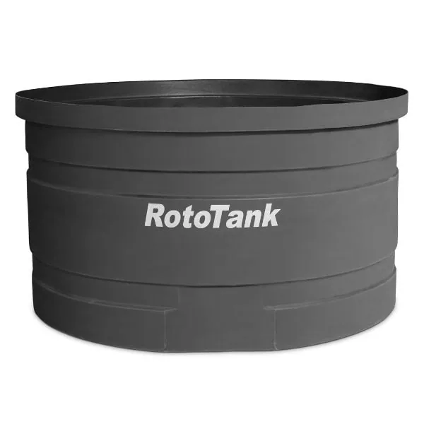 2,520 L Bund Tank, 1800 mm Diameter, Blue or Red 2,520 L LLDPE bund tank, 1800 mm diameter, for spill containment, top view