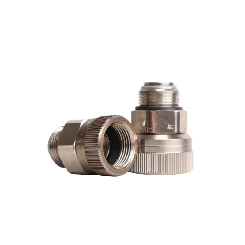 3/4" x 3/4" Fuel Nozzle Swivel, Compact Aluminium Body Compact 3/4 inch x 3/4 inch aluminium fuel nozzle swivel