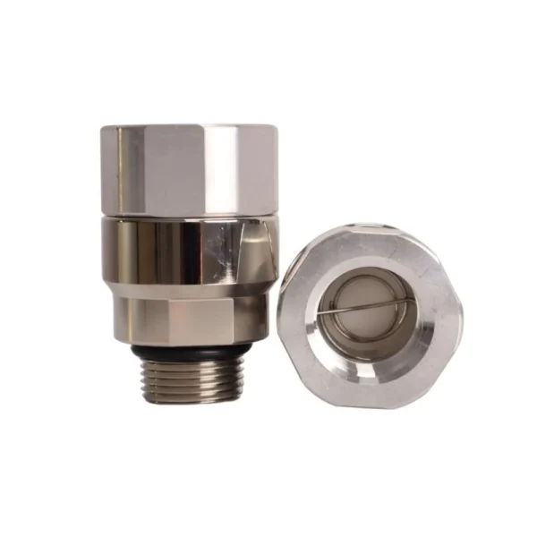 Aluminium 3/4-inch nozzle breakaway coupling for fuel hose