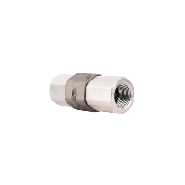 3/4" NPT dual-valve hose breakaway without cover, 5-50 L/min