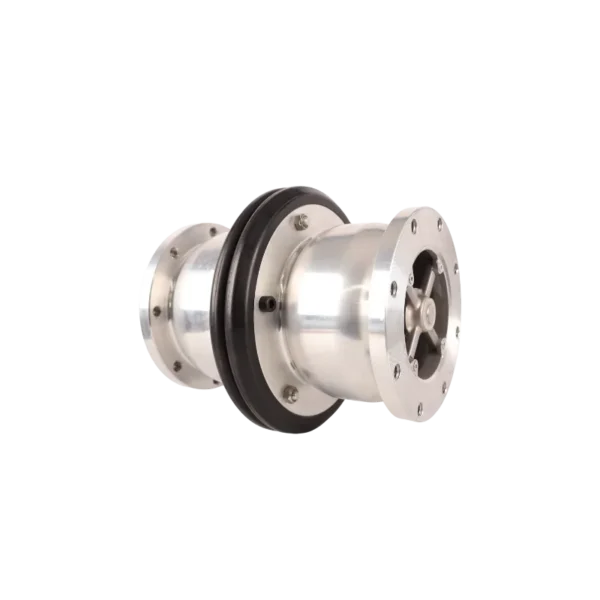 4 inch flanged aluminium-look safety breakaway coupling for road tanker fuel hoses