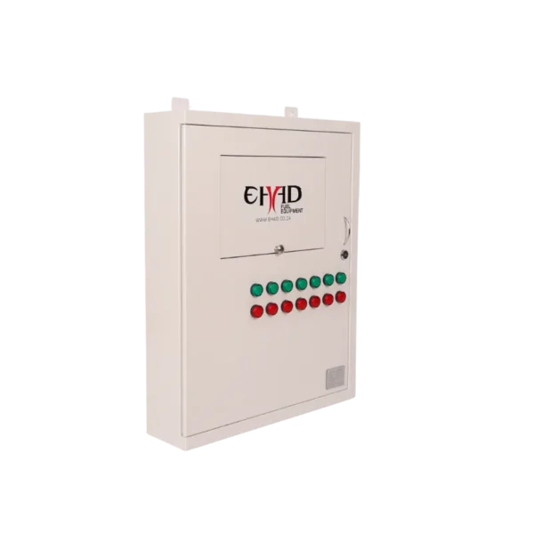 4-line double-door IP20 submersible turbine pump controller box with surge and overload protection