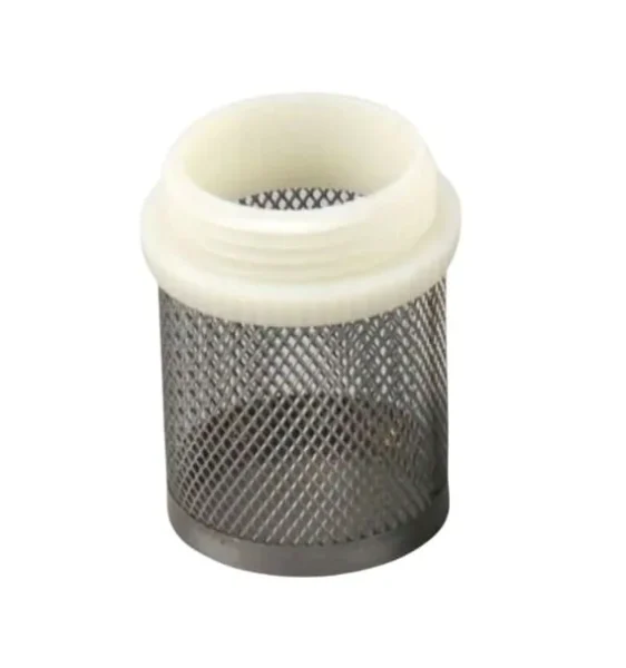 40 mm stainless steel male-thread screen filter for tank overflows