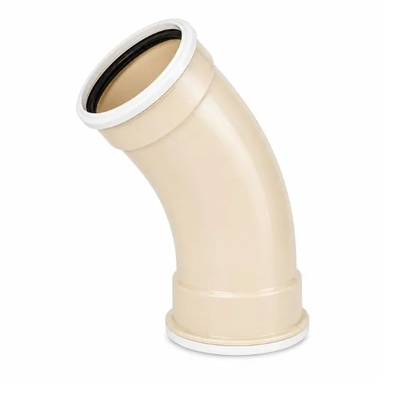 45 Degree Waste Bend, 110 mm, for Underground Drainage 110 mm 45 degree beige plastic waste bend for underground drainage