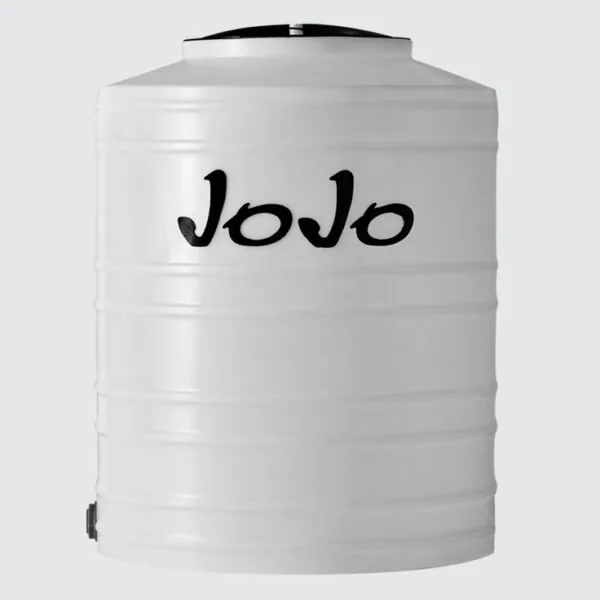 500 L JoJo vertical chemical storage tank, 840 mm diameter