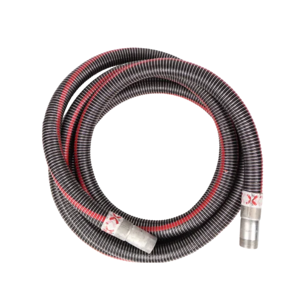 50 mm composite petroleum transfer hose with swage nipple ends, 7 bar rating