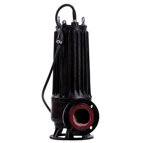 5.5 kW cast iron raw sewage submersible pump, 100 mm outlet, 380 V