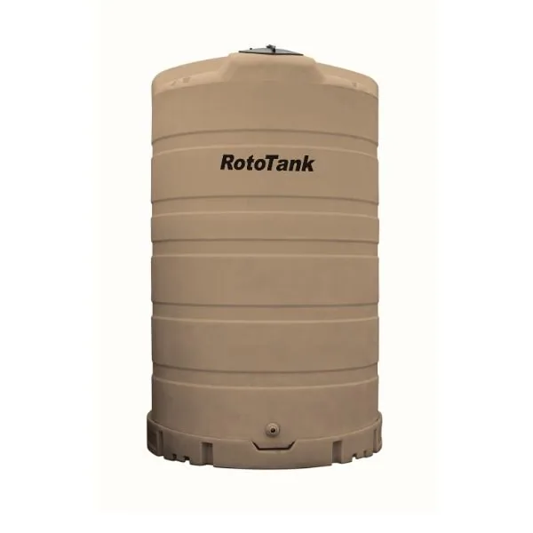 6,000 L Decant Vertical Water Tank with Pallet, 1800 mm Dia 6,000 L decant tank with 450 mm child-safety lid