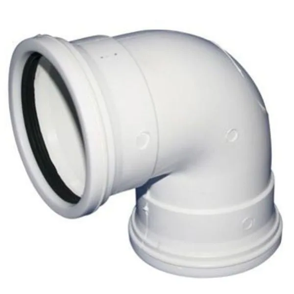 110 mm 87.5 degree rubber sealed waste bend for underground sewer pipe