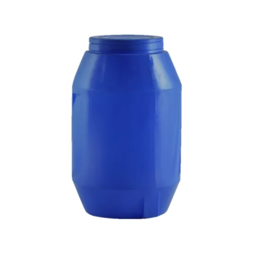 90 L HDPE plastic drum with screw-on lid