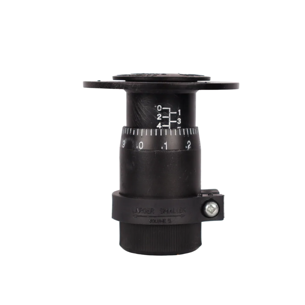 Calibrator for M40 to M100 Bulk Flowmeters, Aluminium and PP Calibration adjuster unit for M40 to M100 bulk fuel flowmeters, aluminium and PP