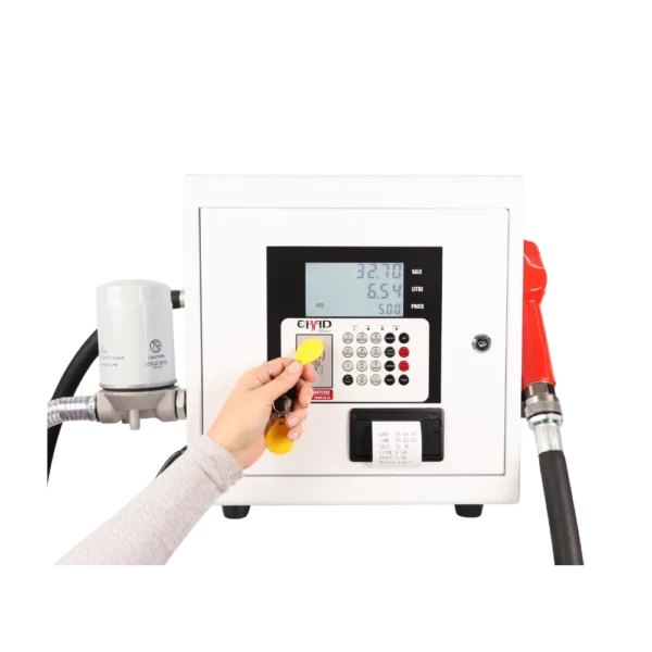 Cube-Smart 220V fuel pump kit with DTP60 pump, pulser meter, nozzle and hoses