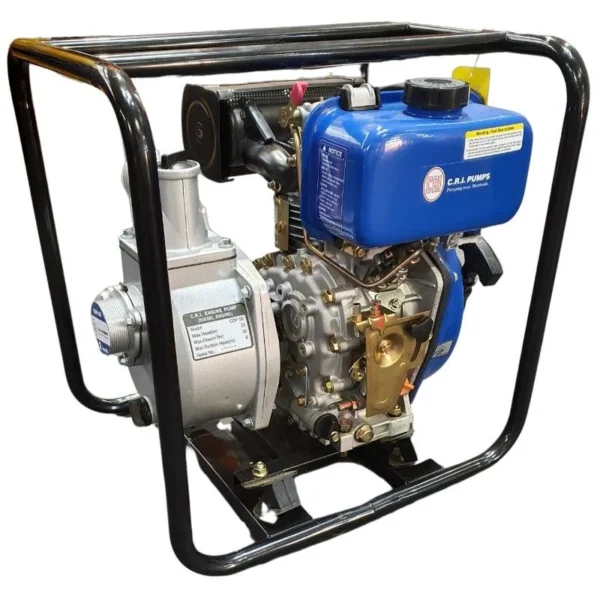 Diesel engine water pump, 2 inch ports, 500 L/min, 25 m head