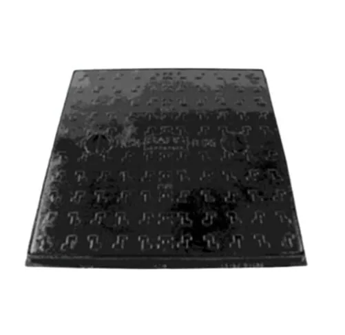 Ductile iron manhole cover and frame, 600 x 600 mm clear opening