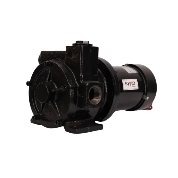 DYB-100 12V diesel transfer pump, 90 to 100 L/min rotary-vane unit