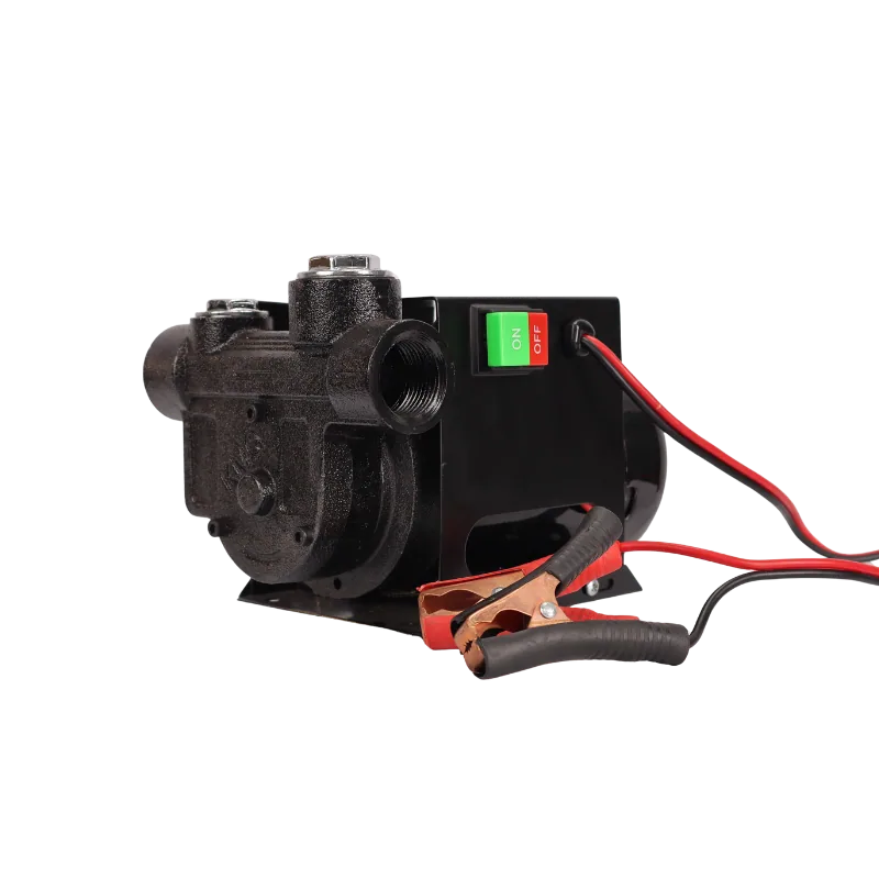 DYB-70 12V Diesel Transfer Pump, 60-70 L/min, 550 W DYB-70 12V diesel transfer pump with switch and battery clamps