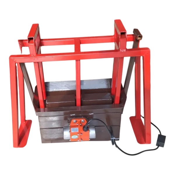 Electric 1-drop hollow block mould with 220V vibrator motor