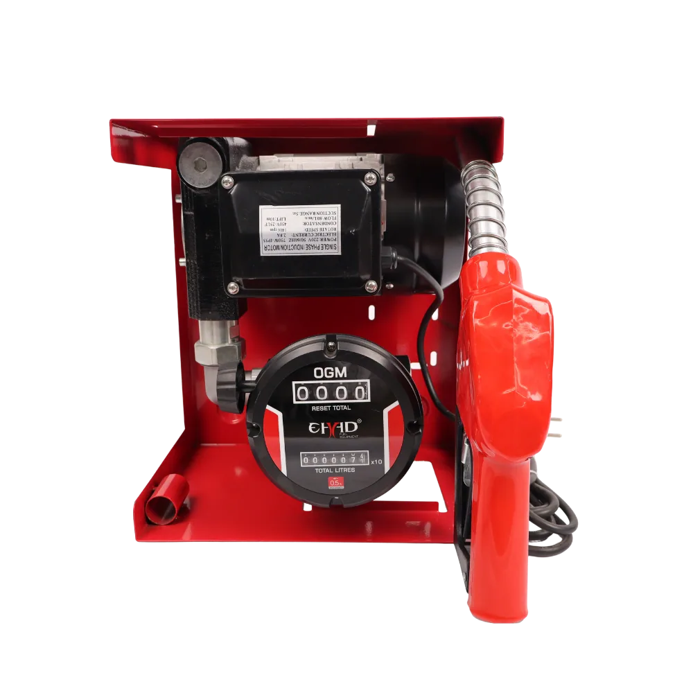 ETM-80 220V Fuel Pump Kit, 70-80 L/min, 750 W, OGM25 Meter ETM-80 220V fuel pump kit with OGM25 meter, automatic nozzle and filter