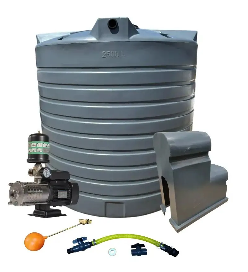 Executive 15 000 L Tank Combo, 0.75 kW Intelli VSD Booster 15 000 L water tank with 0.75 kW Intelli VSD booster pump