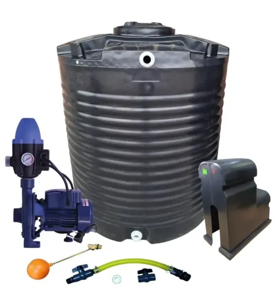 2200 L slim water tank with 0.55 kW Monoblock pump