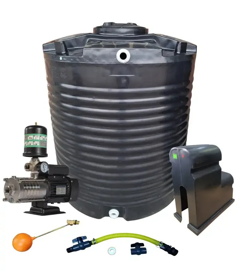 Executive 2200 L Tank Combo, 0.75 kW Intelli VSD Booster 2200 L water tank with 0.75 kW Intelli VSD booster pump
