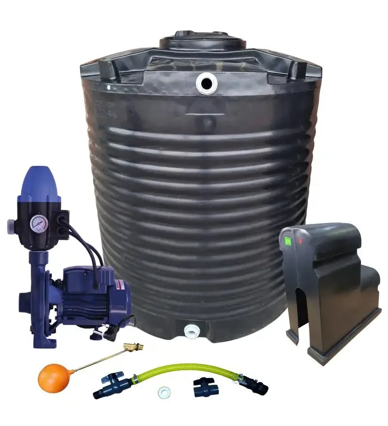 Executive 2200 L Tank Combo, 1.1 kW Monoblock Pump 2200 L water tank with 1.1 kW Monoblock pump