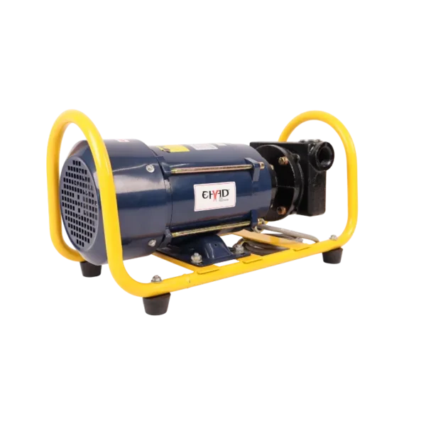 YBF-80 220V explosion-proof fuel pump with 1 inch ports in protective roll cage frame