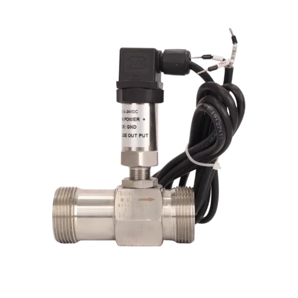 Explosion-proof turbine flowmeter sensor for fuel and oil, 1 to 10 m3/h, IP67 housing