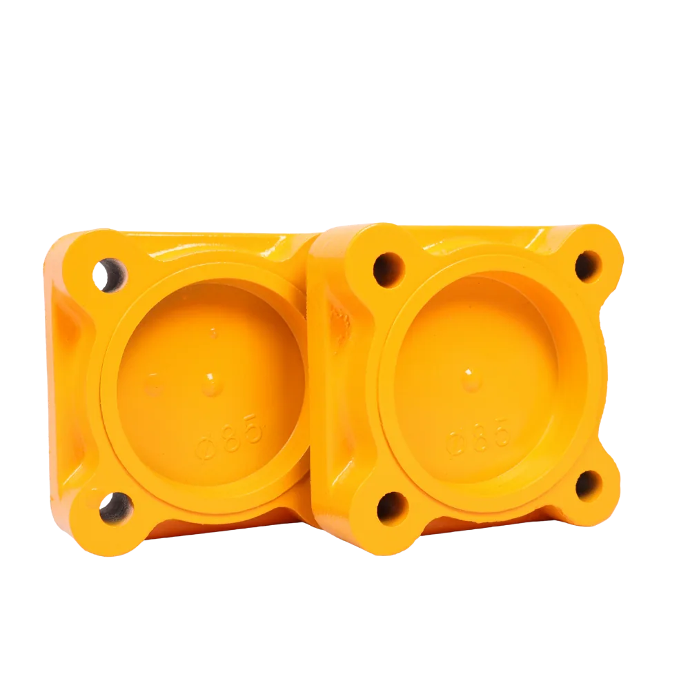 Threaded Flange Set for M-Series Bulk Flowmeters, Pair, M40 to M100 Pair of BSP threaded flanges for M-series bulk fuel flowmeter inlet and outlet