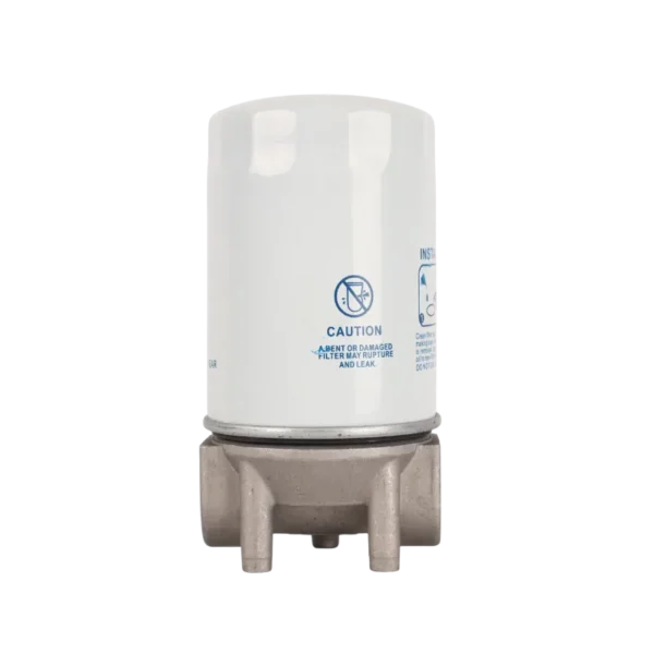 GL3 spin-on diesel filter with aluminium head, 56 L/min, 1 inch inlet and outlet