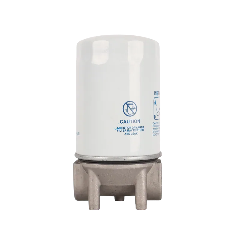 GL3 Fuel Filter with Head, 56 L/min, 1" Ports, 30 Micron GL3 spin-on diesel filter with aluminium head, 56 L/min, 1 inch inlet and outlet