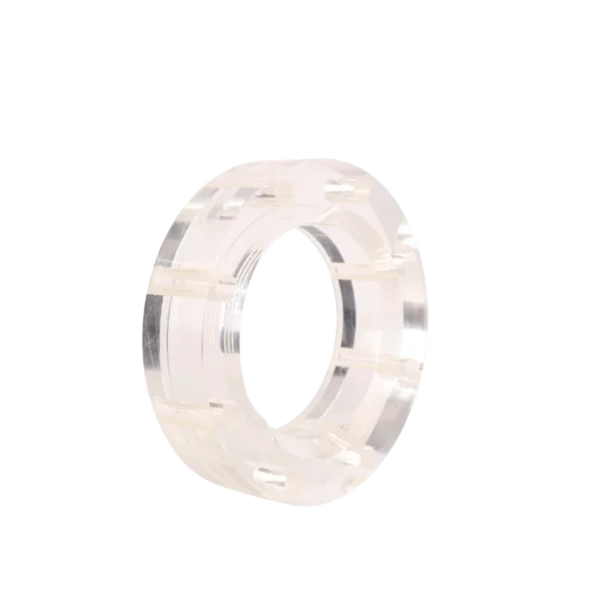4 inch inline sight glass, 40 mm thick, clear window ring for tanker and fuel lines