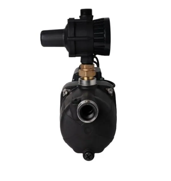 0.6 kW Jetcom 82M Self-Priming Booster Pump with Controller Jetcom 82M self-priming pump side view