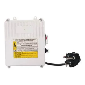 MA analogue borehole control box for 0.55 kW 220 V single-phase 4 inch motor