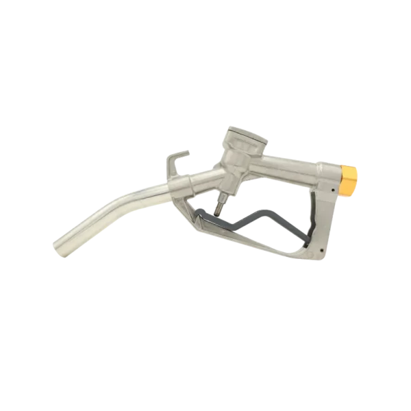 Aluminium manual fuel nozzle with attached swivel, 1-inch inlet, 70 L/min