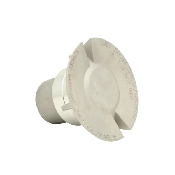 Open atmospheric tank vent, 2 inch BSPT female, aluminium body with stainless mesh screen