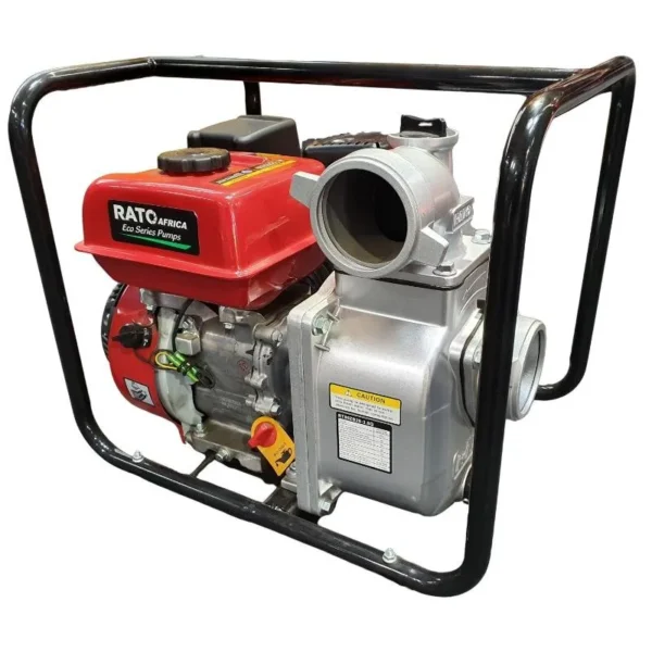 Petrol engine water pump, 2 inch ports, 580 L/min, 28 m head