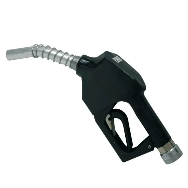 Piusi automatic shut-off diesel nozzle with 24 mm spout and 1 inch swivel inlet